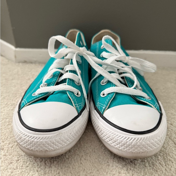 Converse Turquoise Sneakers - Picture 1 of 6